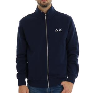 FELPA FULL ZIP BLU